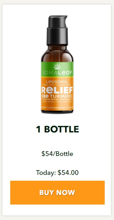 SomaLeaf 1 Bottle Price — Single Supply